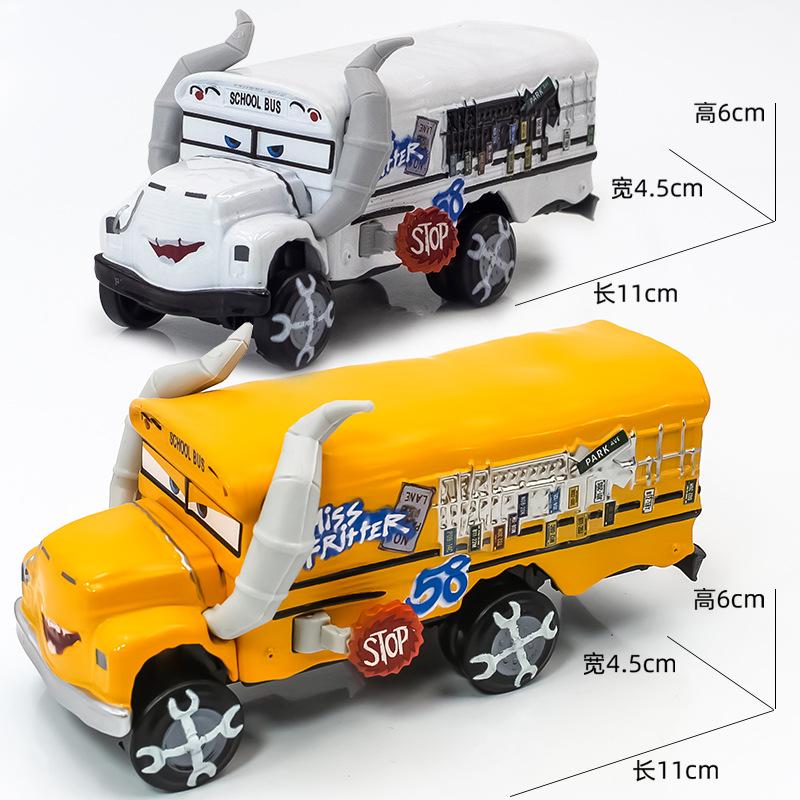 Игрушечная машинка Disney Pixar Тачки 2/3 Молния Маккуин Чик Хикс Кинг Mater 1:55 Литая металлическая модель Игрушка Детский Подарок