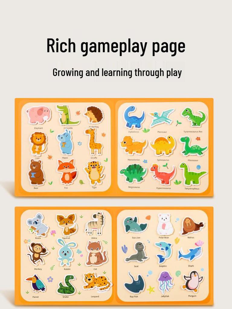 Детская книжка для рисования водой и раскрашивания граффити через границу для раннего развития