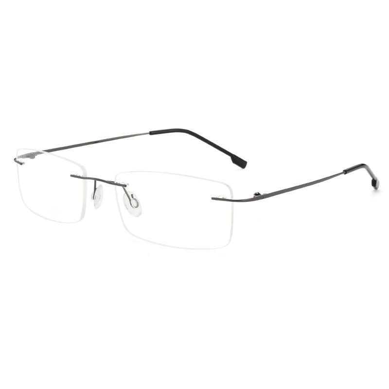 Anti-blue Light Rimless Prescription Glasses Men Women Titanium Myopia Glasses Short-sighted Eyeglasses Reading Glasses Eyewear
