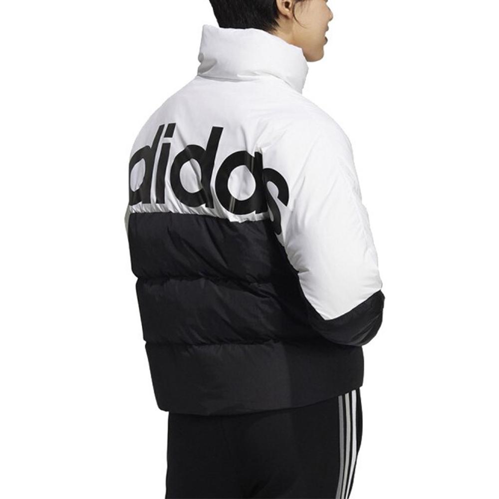 adidas Neo Color Block Теплый пуховик с воротником-стойкой Женская верхняя одежда Черный H36722