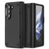 Прочный противоударный чехол Z Fold 5 6 5G для Samsung Galaxy Z Fold 6 5 fold6 Fold5 Двухслойный шарнирный чехол для телефона Funda Cases