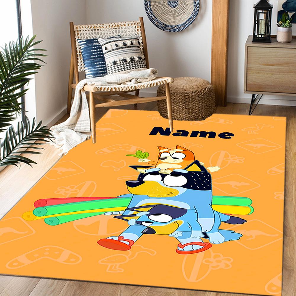 Gumball Darwin Adventure Customize Your Name Floor Rug Office Rug Suitable for Bedrooms Outdoor Hallway Playrooms Antislip Carpet Anime Office Decor