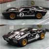 Модель игрушечной машины 1/32 масштаб 1966 Ford GT40 MKII Racing Rally литой сплав миниатюрный автомобиль коллекция подарок для детей мальчик