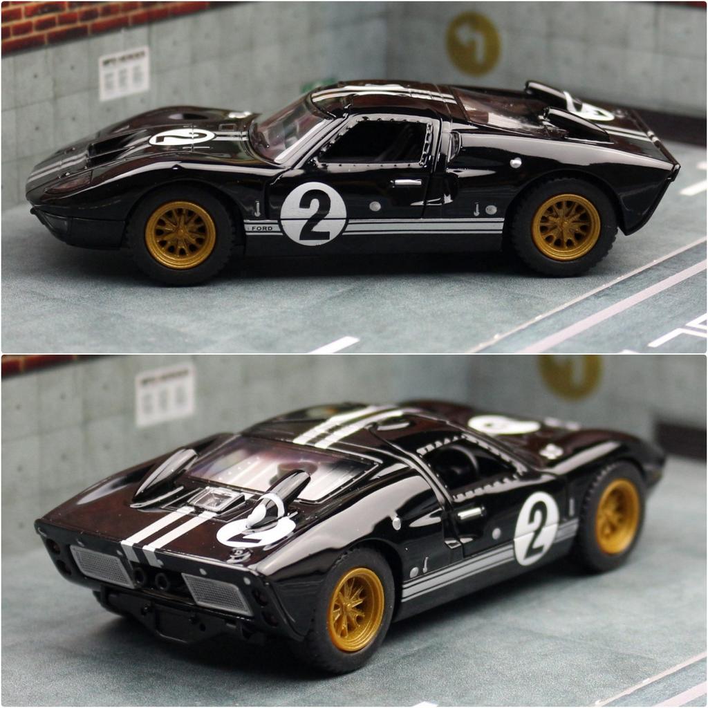 Модель игрушечной машины 1/32 масштаб 1966 Ford GT40 MKII Racing Rally литой сплав миниатюрный автомобиль коллекция подарок для детей мальчик