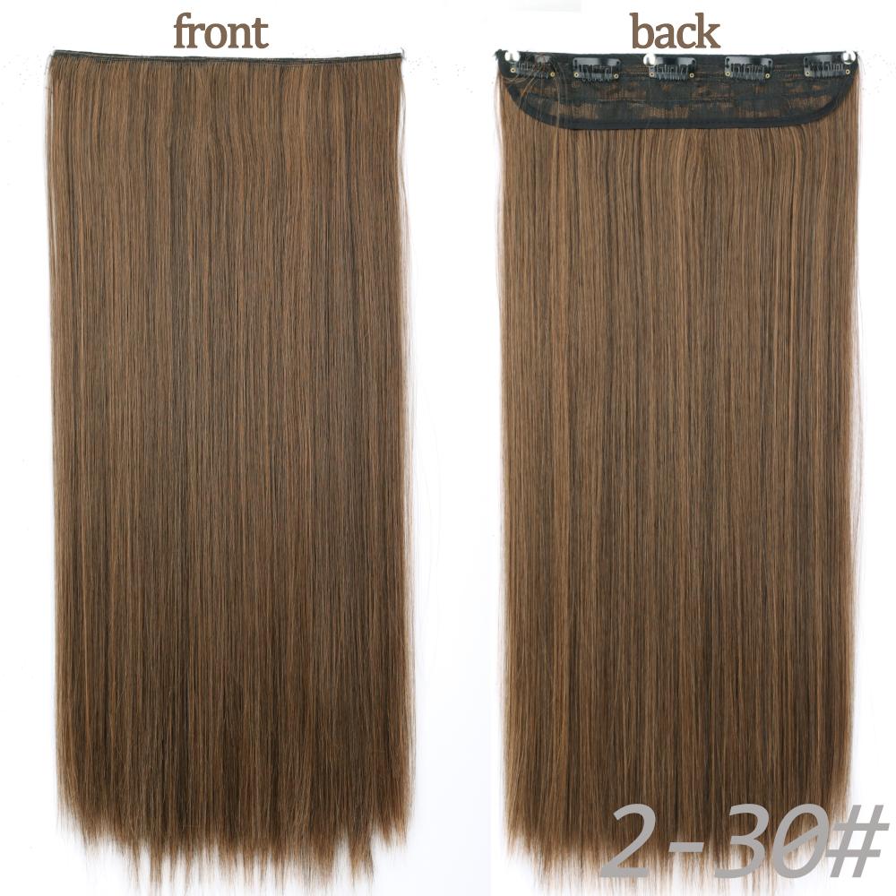 MERISIHAIR Длинные волнистые синтетические волокна 22 дюйма 5 зажимов для наращивания волос Волнистые прямые волосы Черный Коричневый Блондинка Повседневная одежда