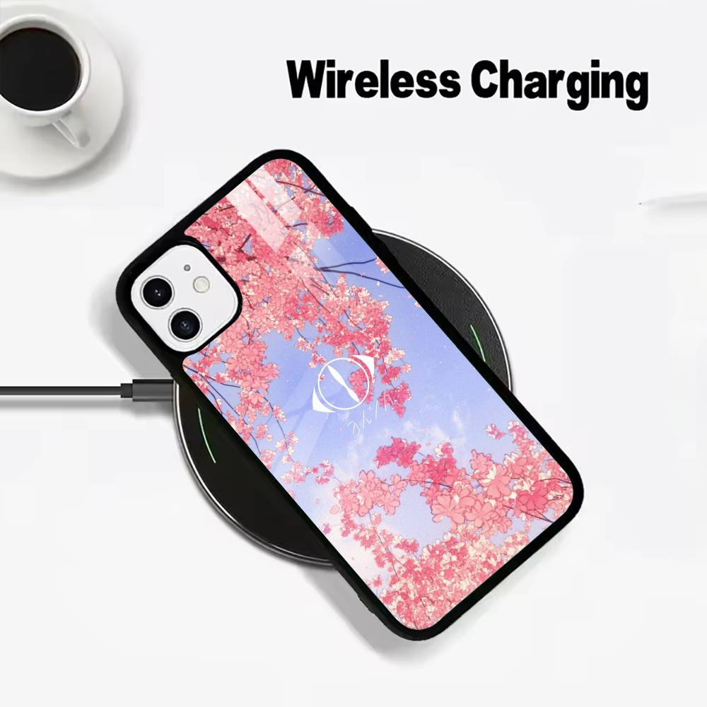 M-MUSIC -Y-YORUSHIKA'S ART Phone Case For IPhone17 16 15 14 13 12 11 Pro Max 16/15/14Plus Wireless Charger Cover Funda