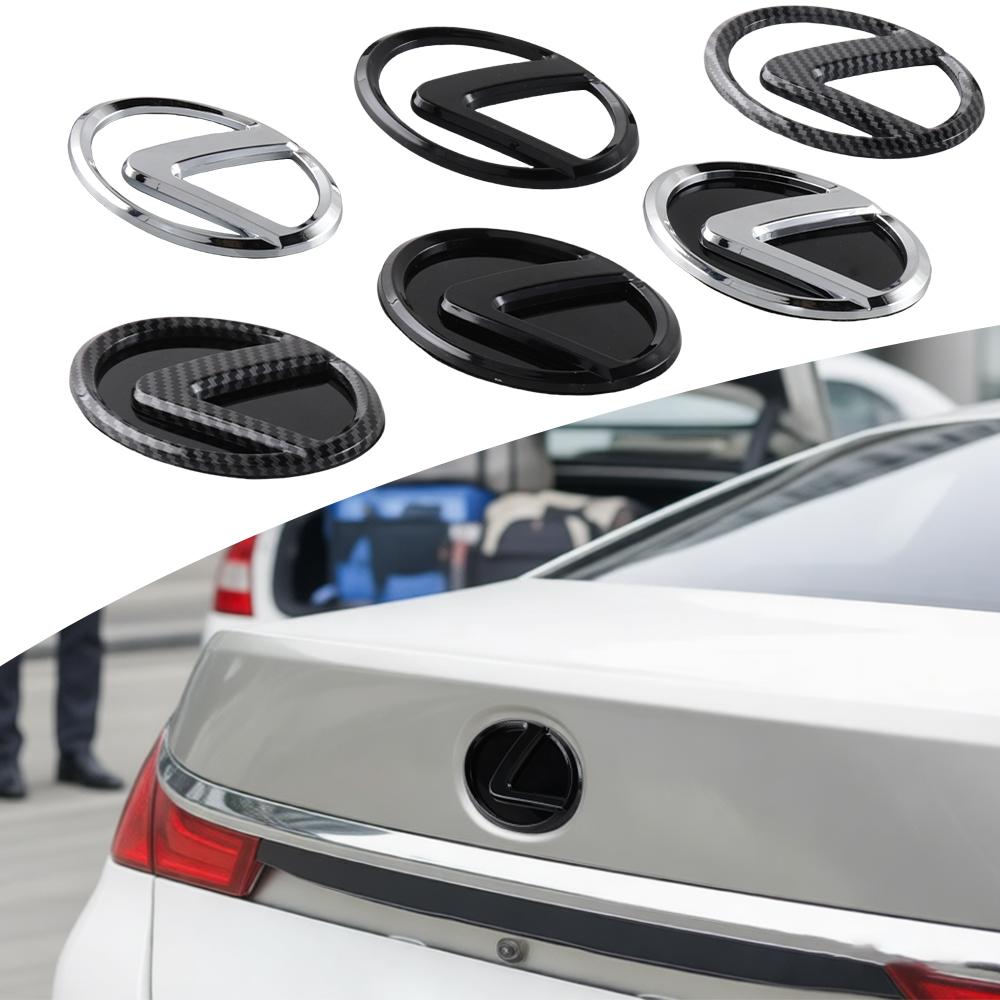 1Pc 120mm Car Styling Emblem Front Grille Logo For Lexus F SPORT Plug-in Hybrid ES UX 300e GS GX IS LS LX CT LBX NX RX 350h 450h