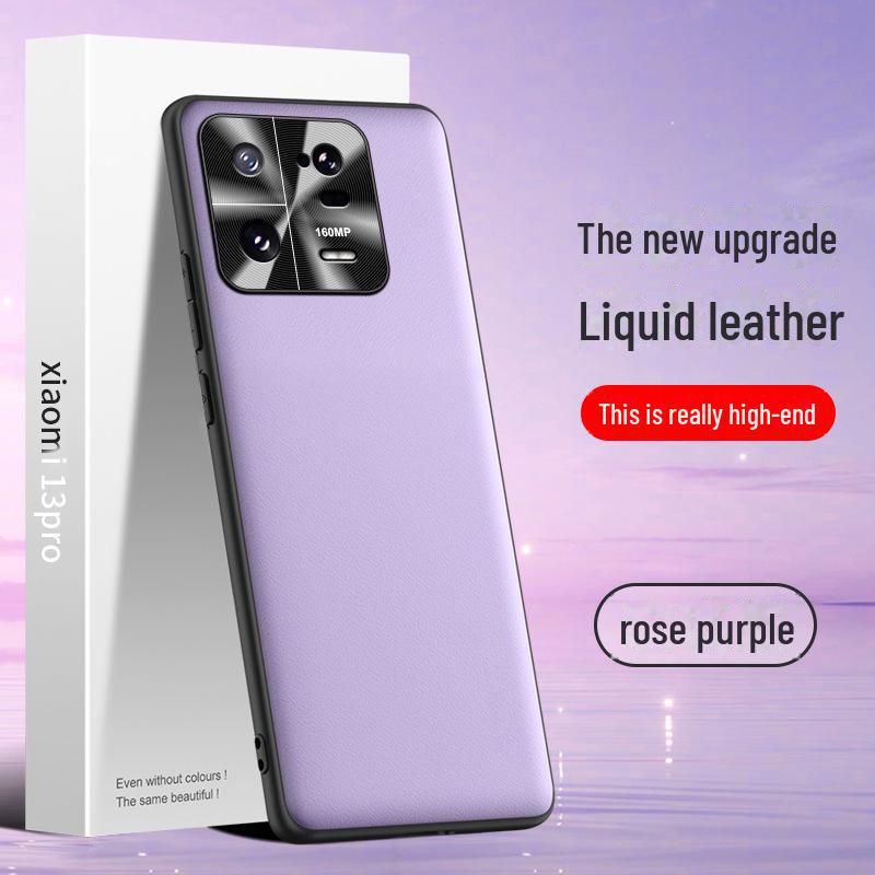 Защитный чехол Liquid Leather Anti-Fall & Anti-Fouling для Xiaomi 13 Pro