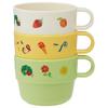 Children's Cup Set of 3 Hungry Caterpillar Made In Japan KS31-A