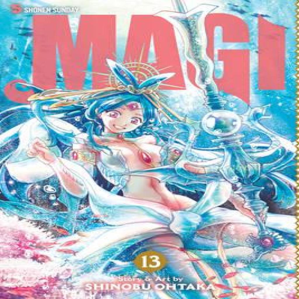 Magi The Labyrinth of Magic Vol. 13 by Shinobu Ohtaka Paperback Book 9781421559636