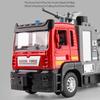 Ornaments Realistic Eco-friendly Interactive Inertia Vehicle Model Toy Fire Truck Car