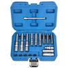 18PC 3/8" 1/4" Drive Glow Plug Removal Socket Set Thin Slotted Tool Kit 8mm,9mm and 10mm deep sockets Replacement tool kit