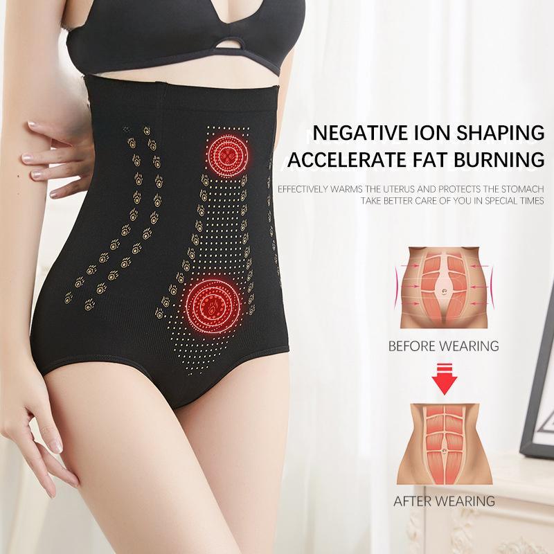 Бесшовные женские трусики с контролем живота, с высокой талией, формирующие живот, утягивающее белье для живота, антибактериальные трусы KTB