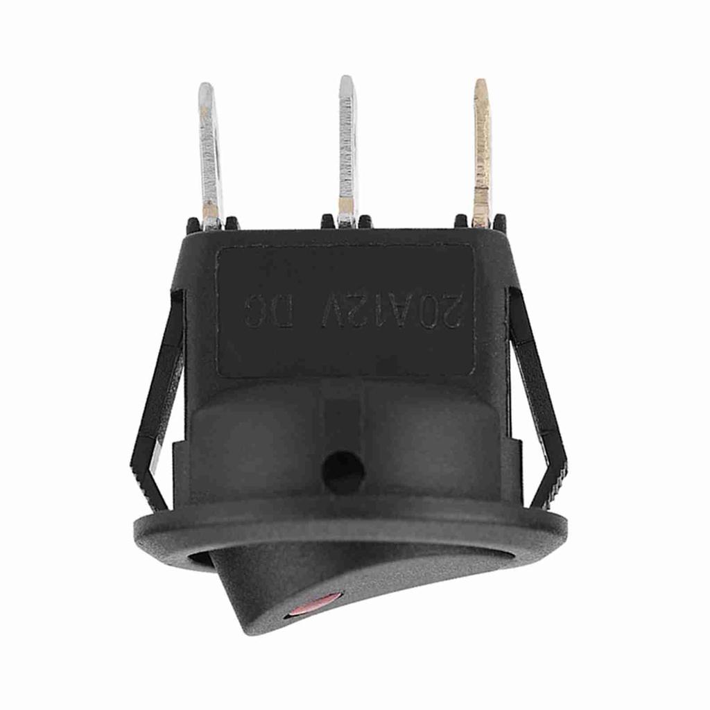 Автомобильный электрический круглый переключатель OnOff Spst 12 В для автомобиля Van Dash Boat Light A