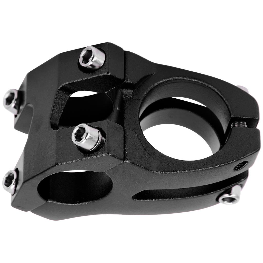 LUNJE 25.4x35MM Bike Handlebar Short Stem Riser Aluminum Alloy Bicycle Hollow Stem