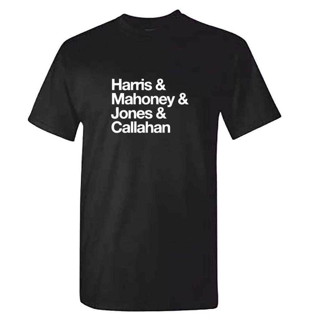 Футболки унисекс в стиле ретро «Полицейская академия» Харрис Махони Джонс Каллахан