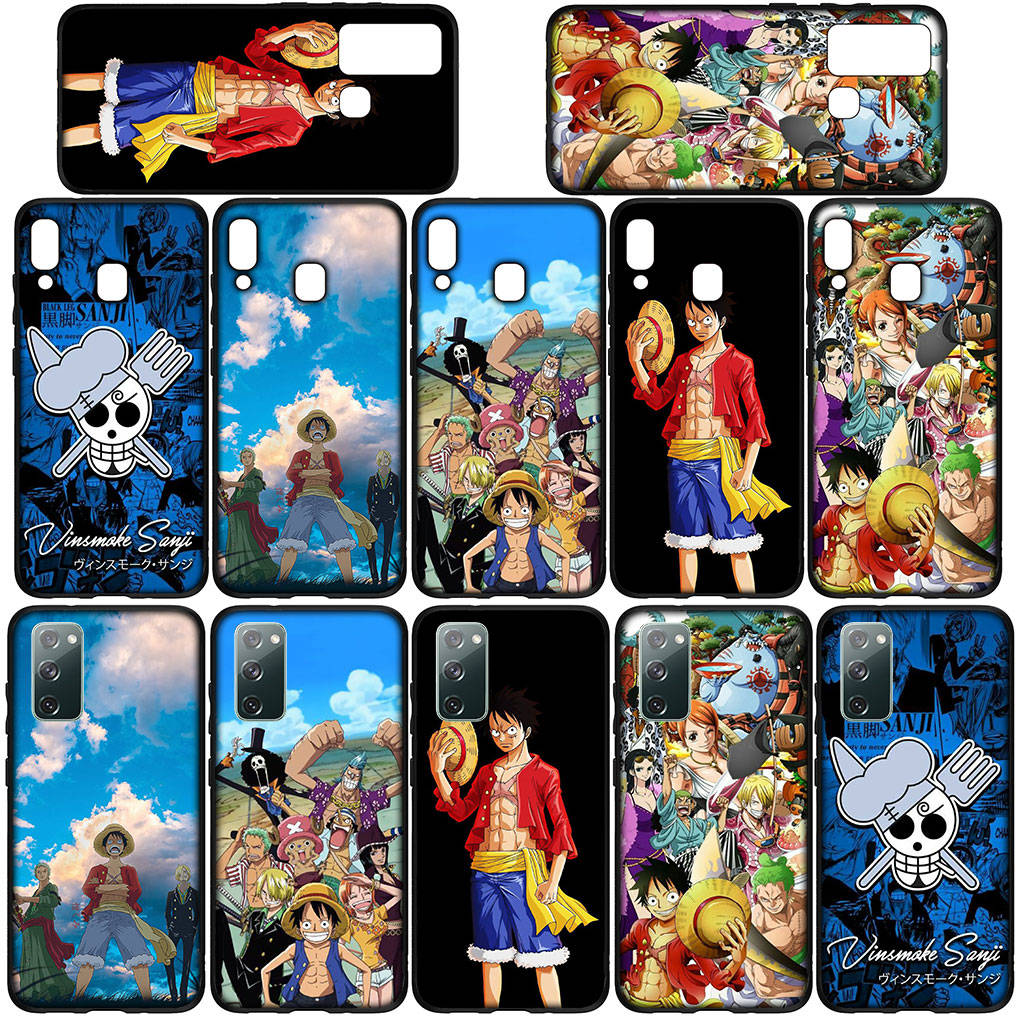 Чехол для iPhone 16 15 Xiaomi Redmi Note 14 13 12 11 Pro Max X 8 9 16e Samsung Galaxy S25 S24 S23 Moto OPPO Huawei Sanji Luffy One Piece Phone Case