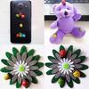 100Pcs Colorful Mini 3D Wall Stickers Home Decor Kid Toys DIY Ladybird Ladybug