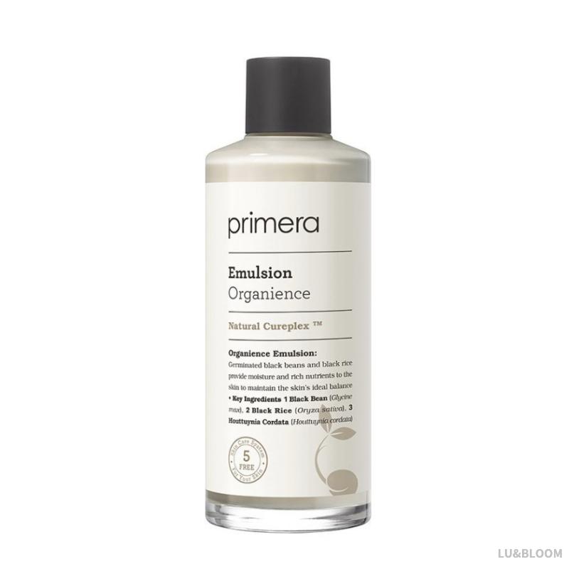 Primera Organience 2-Step Special Set (Toner 180ml + Emulsion 150ml + 3 Trial Size Minis, each 30ml) (+Free gift)
