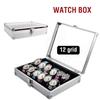 Алюминиевый сплав цинка и цинка шкатулка для хранения ювелирных изделий коробка для часов держатель для часов чехол для наручных часов дисплей для браслета