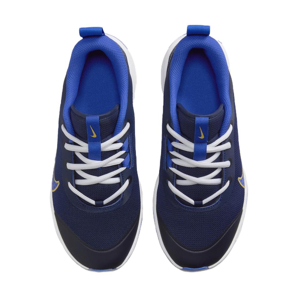 Nike Детские тренировочные кроссовки Omni Multi Court с низким верхом, синие кроссовки DM9027-404