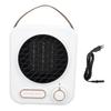 Portable Electric Space Heater PP 1000W Rapid Heating Overheat Protection Portable Heater Fan for