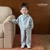 Комплект из худи на молнии и повседневных брюк для девочек FADOBABY