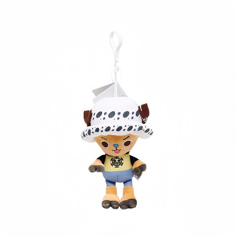 One Piece Plush Keychain Doll 12cm Laboon Luffy Tony Chopper Laboon Sabo Soft Stuffed Toy Backpack Ornaments Toy