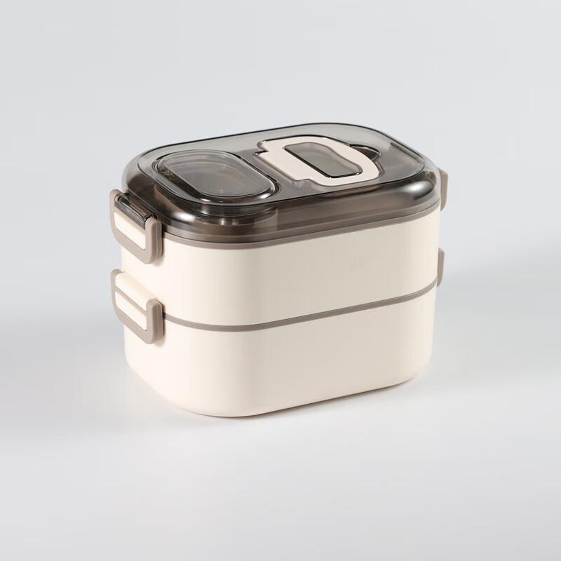 Double-Layer 304 Stainless Steel Bento Box