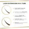 1PC popular Amazon curling slender eyelash primer non-smudging long-lasting styling mascara waterproof and lengthened