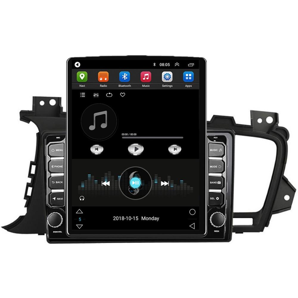 9,7-дюймовый автомобильный радиоприемник для KIA Optima K5 2011-2015 Android 2 DIN Tesla с вертикальным экраном Carplay Авто радио Мультимедийный плеер 2 + 32 ГБ