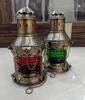 Handmade Vintage Style Burner Lantern, Brass Ship Lantern, Marine Oil Burner Lantern Home Decor, Nautical Lamp, Copper Lamp, Christmas Gift