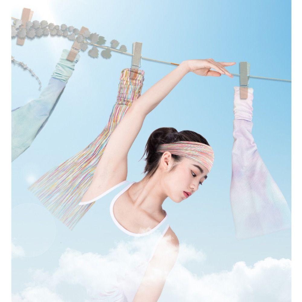 Нескользящие широкие повязки для волос, эластичная повязка на повязку, аксессуары для волос для фитнеса, спортивные повязки на голову для йоги