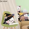 Cute Little Panda Boo  Halloween Decorative Throw Pillow Cover Fashion Anime   Sofa Cushion  Home Decoration