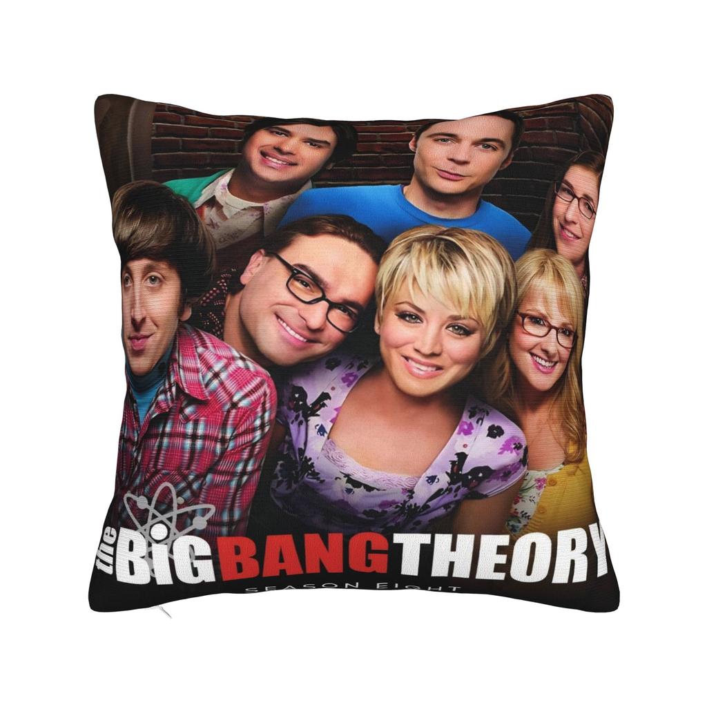 The Big Bang Theory Tv Pillow Case Funny Pillow Cover Soft Pillowcases For Couch Sofa Bedroom