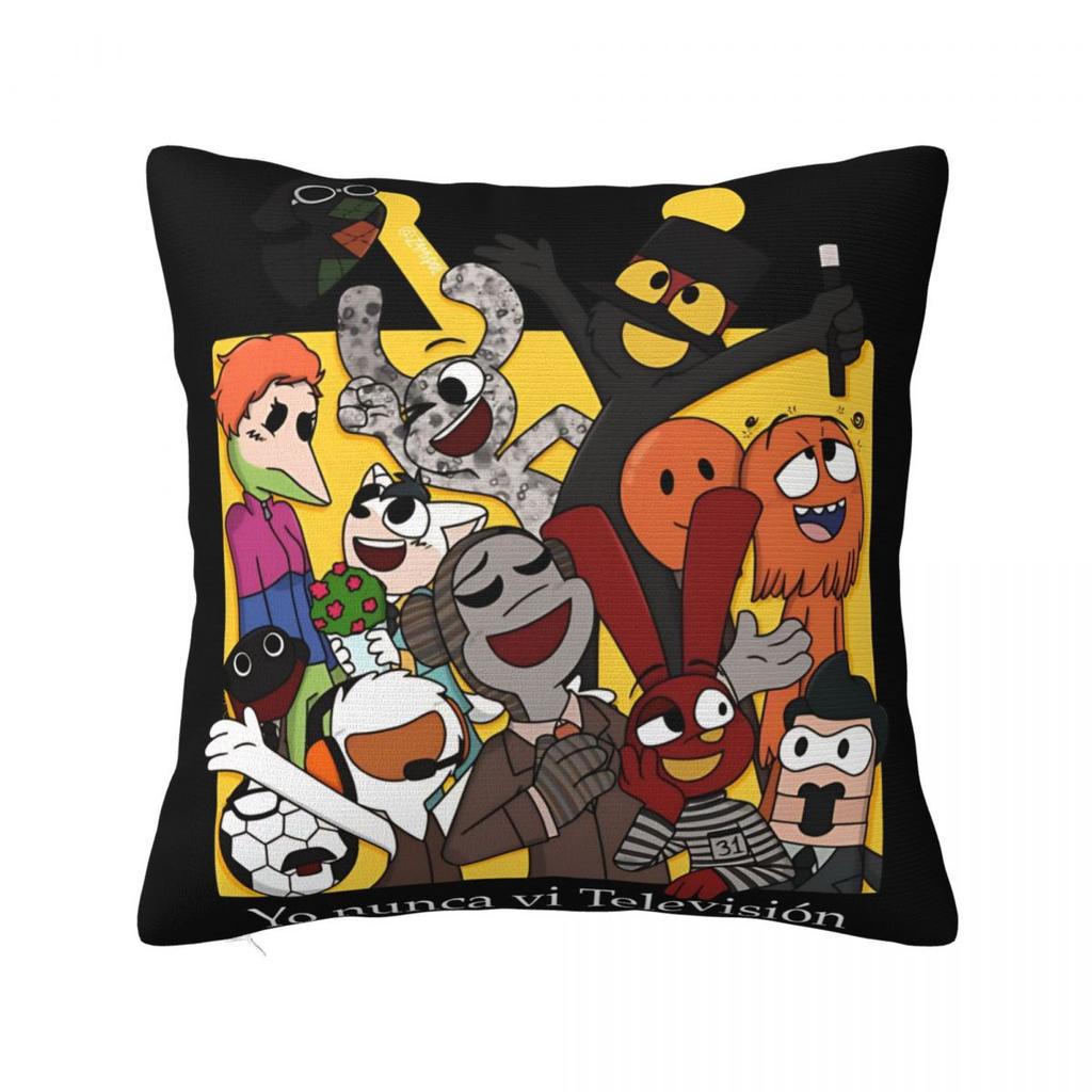 31 Minutos Pillow Cases 31 Minutes Chilean Comedy Cushion Cover Vintage Zipper Decor Pillowcover For Home 40X40Cm