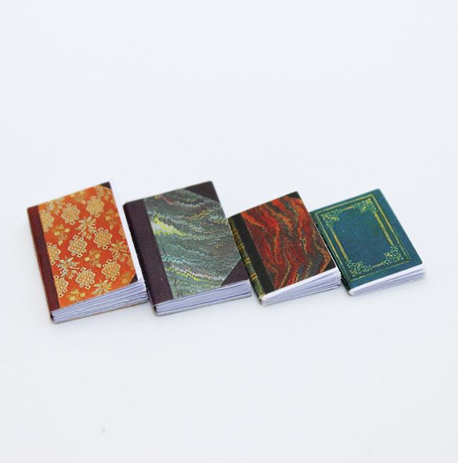 1/6 1/12 Doll House Simulation Miniature Mini Notebook Mini Book Model Decor