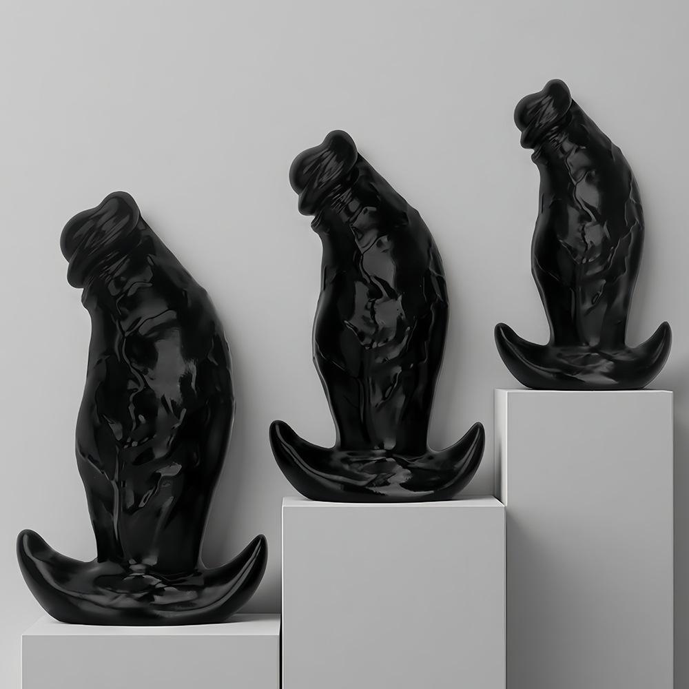 Большой ПВХ Мягкий Дилдо Фистинг Голова Дракона Анальная Пробка Мастурбатор Анальный Дилататор Взрослая Секс-Игрушка Большой Член Страпон Пенис