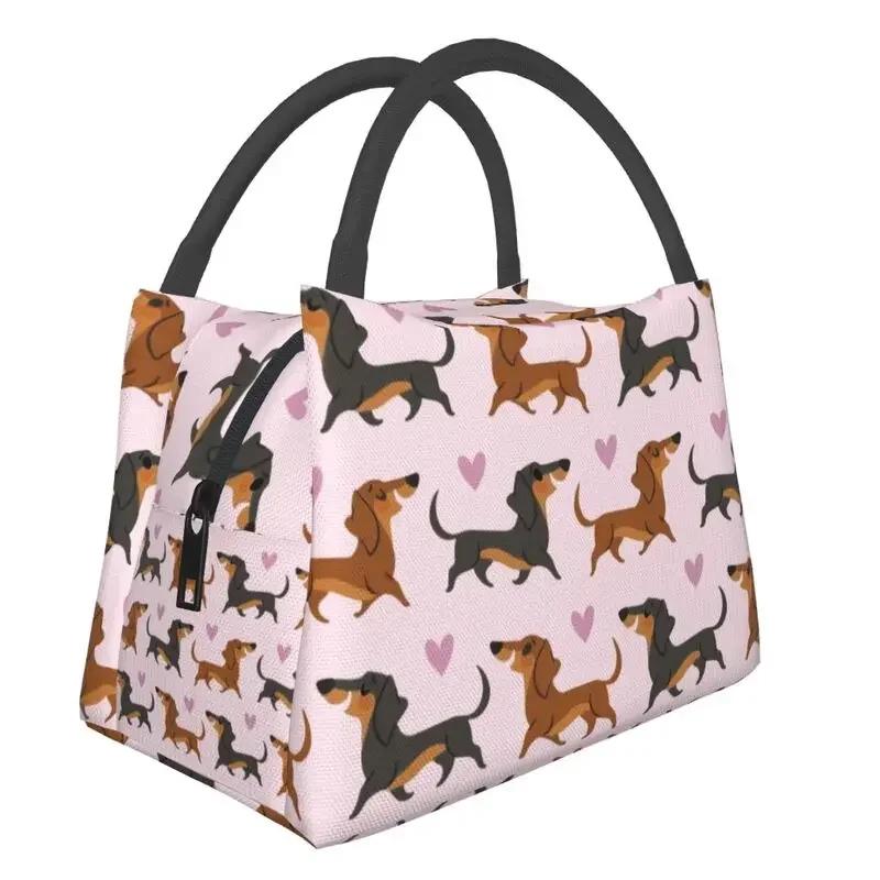 Такса Утепленные сумки для обеда для работы в офисе Барсук Сосиска Винер Собака Многоразовый охладитель Термобокс для обеда для женщин