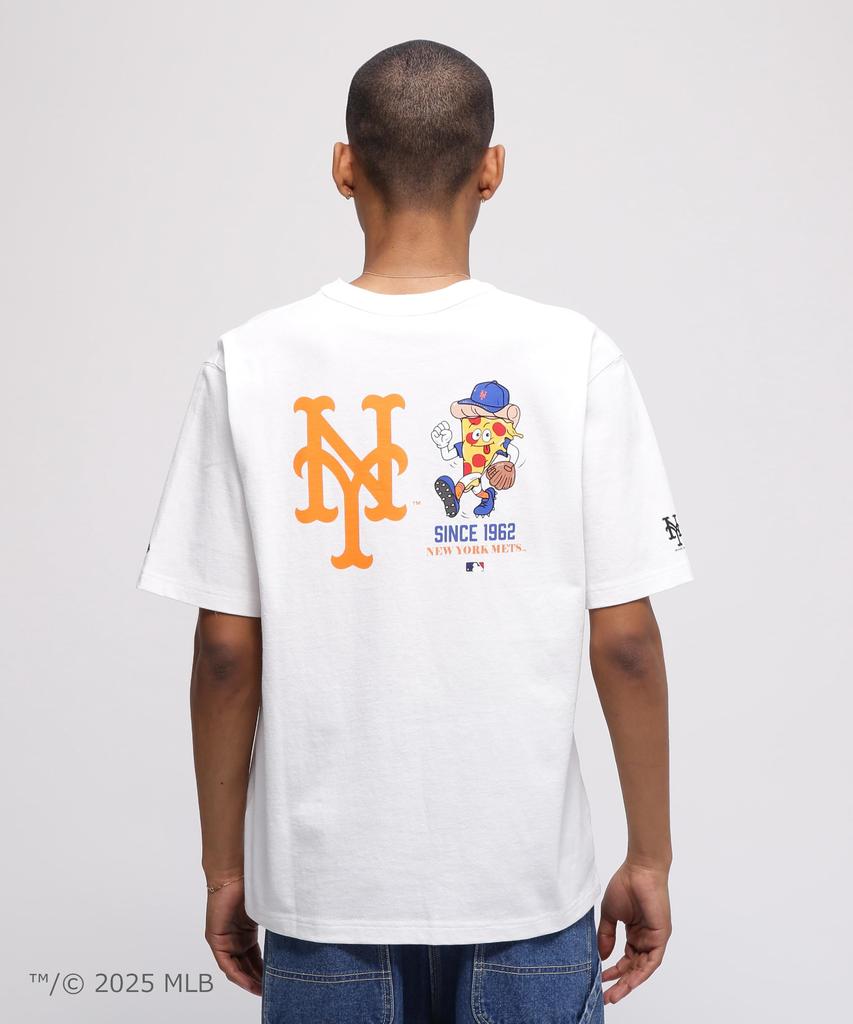 AVIREX Футболка New Era New York Size Met's, мужская, M, 030, белая, 783-5234011