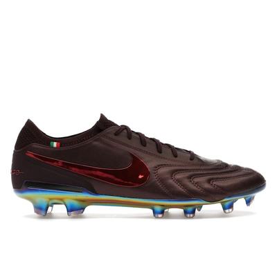 Tiempo Legend 10 Elite Luxe FG Сделано в Италии Монтебеллуна - Портвейн Унисекс Кроссовки Красный Ярко-малиновый FZ1487-600