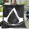 3D Игры Мода Плед Assassin's Creed, Фланелевый Плед для Кровати Дивана Пикника Офиса Пешего Туризма Отдыха Дневного Сна Подарок на День Рождения