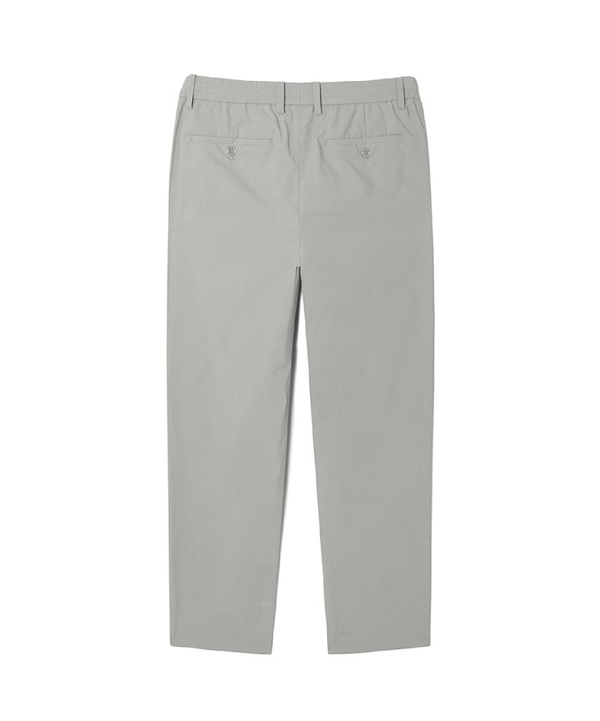 ADHOC Men'S Woven Tapered Banding Pants (Dk-Beige) (Hc5Lp90)