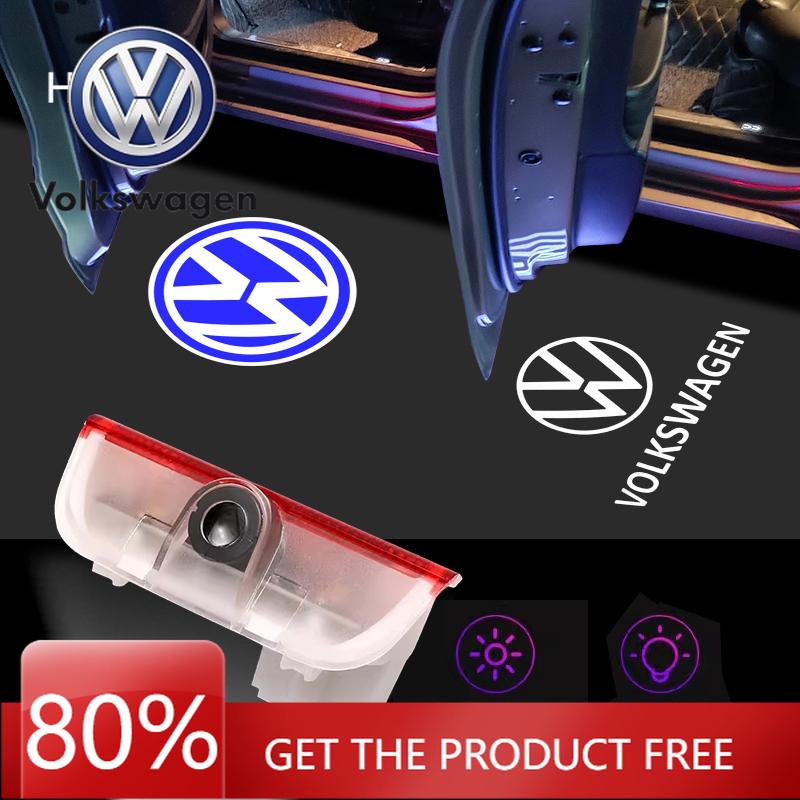 Для VOLKSWAGEN VW 2 шт. Проекционные логотипы на двери Автомобильные светодиодные подсветки Декор для VW Golf Touareg Eos CC Passat Variant B8 Tou