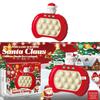 Christmas Game Console Light Up Quick Push Sensory Fidgets Toy Push Puzzle Game Machine Adult Child Stress Reliever Toy
