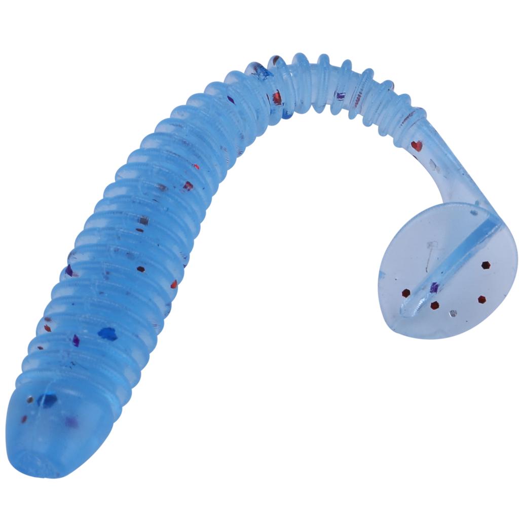 10pcs/lot Soft Rubber Bait Fishing Lure Wobbler Soft Worm Carp Fishing  Artificial Silicone Swimbait