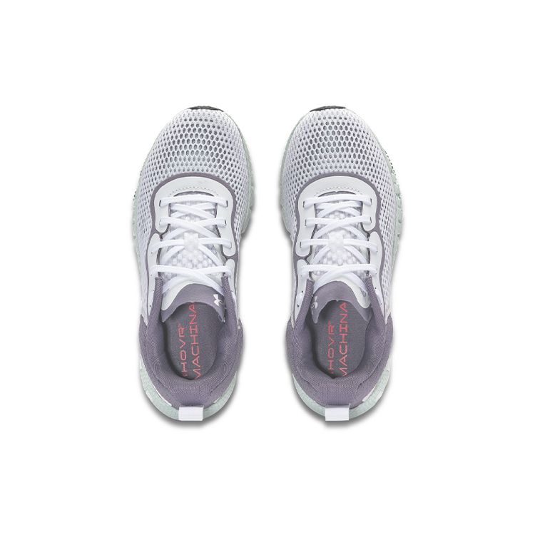 Under Armour HOVR Machina 2 SE Тканевые спортивные низкие кроссовки для образа жизни Женские кроссовки Серо-зеленые 3024741-108