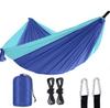 Anti-Rollover Lightweight Outdoor Nylon Hammock – Portable 210T Parachute Cloth