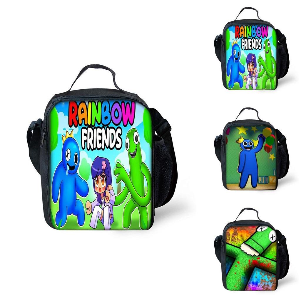 Стильная сумка-ланчбокс Roblox Rainbow Friends, идеально подходит для школы и путешествий