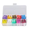 80PCS Automotive Fuses Plug In Type Medium Size Fuse Assortment Kit for Car Marine RV Motorcycle